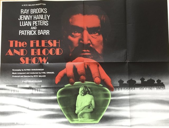 1972 The Flesh and Blood Show poster 02 (UK) - EC